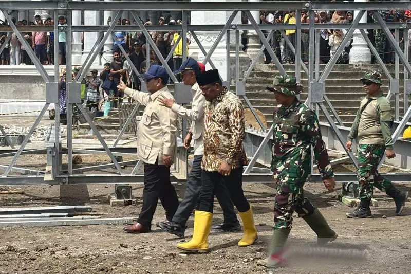 Prabowo akan hapus utang KUR petani Aceh terdampak bencana