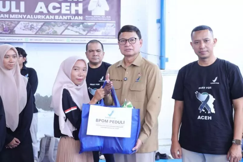 BPOM dirikan posko dan layanan trauma healing korban bencana Sumatera BPOM dirikan posko dan layanan trauma healing korban bencana Sumatera