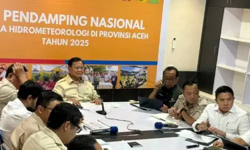 Prabowo singgung Bupati Aceh Selatan yang umrah saat bencana Prabowo singgung Bupati Aceh Selatan yang umrah saat bencana