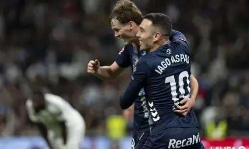 Real Madrid takluk 0-2 ketika jamu Celta Vigo di Bernabeu Real Madrid takluk 0-2 ketika jamu Celta Vigo di Bernabeu