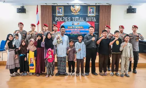 Rayakan HUT ke-78, Reserse Polri berbagi kebahagiaan bersama anak panti Majelis Nurul Ummah
