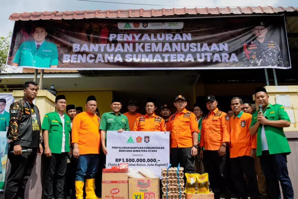 GP Ansor bantu Rp 3,5 M untuk korban bencana di Aceh dan Sumatra GP Ansor bantu Rp 3,5 M untuk korban bencana di Aceh dan Sumatra