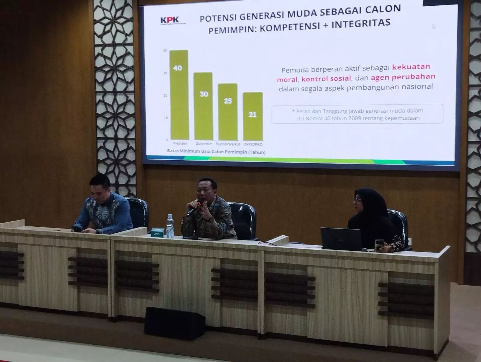 KPK: Kampus harus jadi garda terdepan pemberantasan korupsi di Indonesia KPK: Kampus harus jadi garda terdepan pemberantasan korupsi di Indonesia