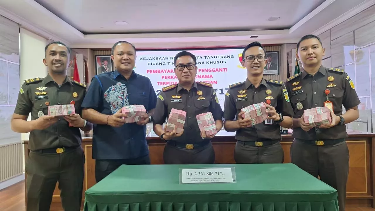 Hari Anti Korupsi Sedunia, Kejari Kota Tangerang terima pemulihan uang pengganti Rp2,3 miliar Hari Anti Korupsi Sedunia, Kejari Kota Tangerang terima pemulihan uang pengganti Rp2,3 miliar