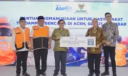 BAZNAS RI terima bantuan bencana Sumatera Rp400 juta dari Bank Aladin Syariah