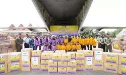 Dharma Pertiwi Pusat dan IKKT Pragati Wira Anggini Pusat kirim bantuan untuk korban bencana Sumatera Dharma Pertiwi Pusat dan IKKT Pragati Wira Anggini Pusat kirim bantuan untuk korban bencana Sumatera