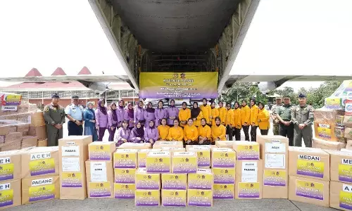 Dharma Pertiwi Pusat dan IKKT Pragati Wira Anggini Pusat kirim bantuan untuk korban bencana Sumatera Dharma Pertiwi Pusat dan IKKT Pragati Wira Anggini Pusat kirim bantuan untuk korban bencana Sumatera