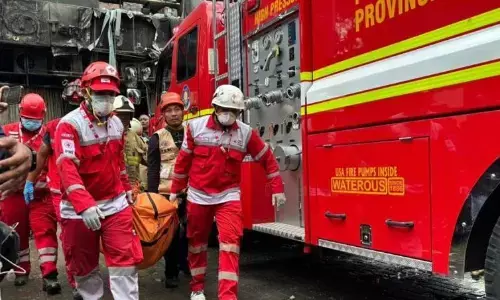 Polisi: Kebakaran ruko Terra Drone Kemayoran akibat baterai drone terbakar Polisi: Kebakaran ruko Terra Drone Kemayoran akibat baterai drone terbakar