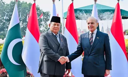 Prabowo apresiasi penyambutan khusus dengan jet tempur oleh Pakistan Prabowo apresiasi penyambutan khusus dengan jet tempur oleh Pakistan