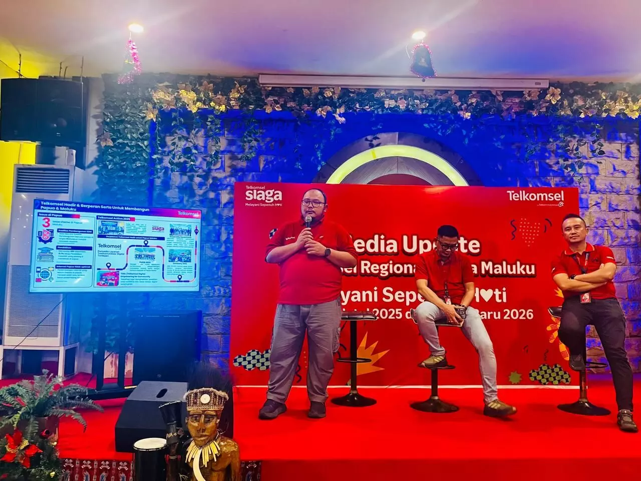 Telkomsel prediksi terjadi lonjakan trafik data 23 persen di Papua dan Maluku selama Nataru Telkomsel prediksi terjadi lonjakan trafik data 23 persen di Papua dan Maluku selama Nataru