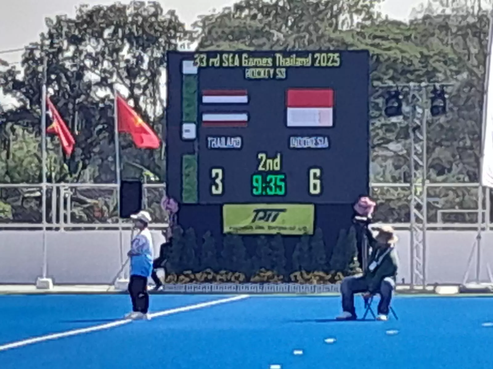 Bungkam Thailand, timnas hockey 5s putra Indonesia ke final SG Thailand 2025