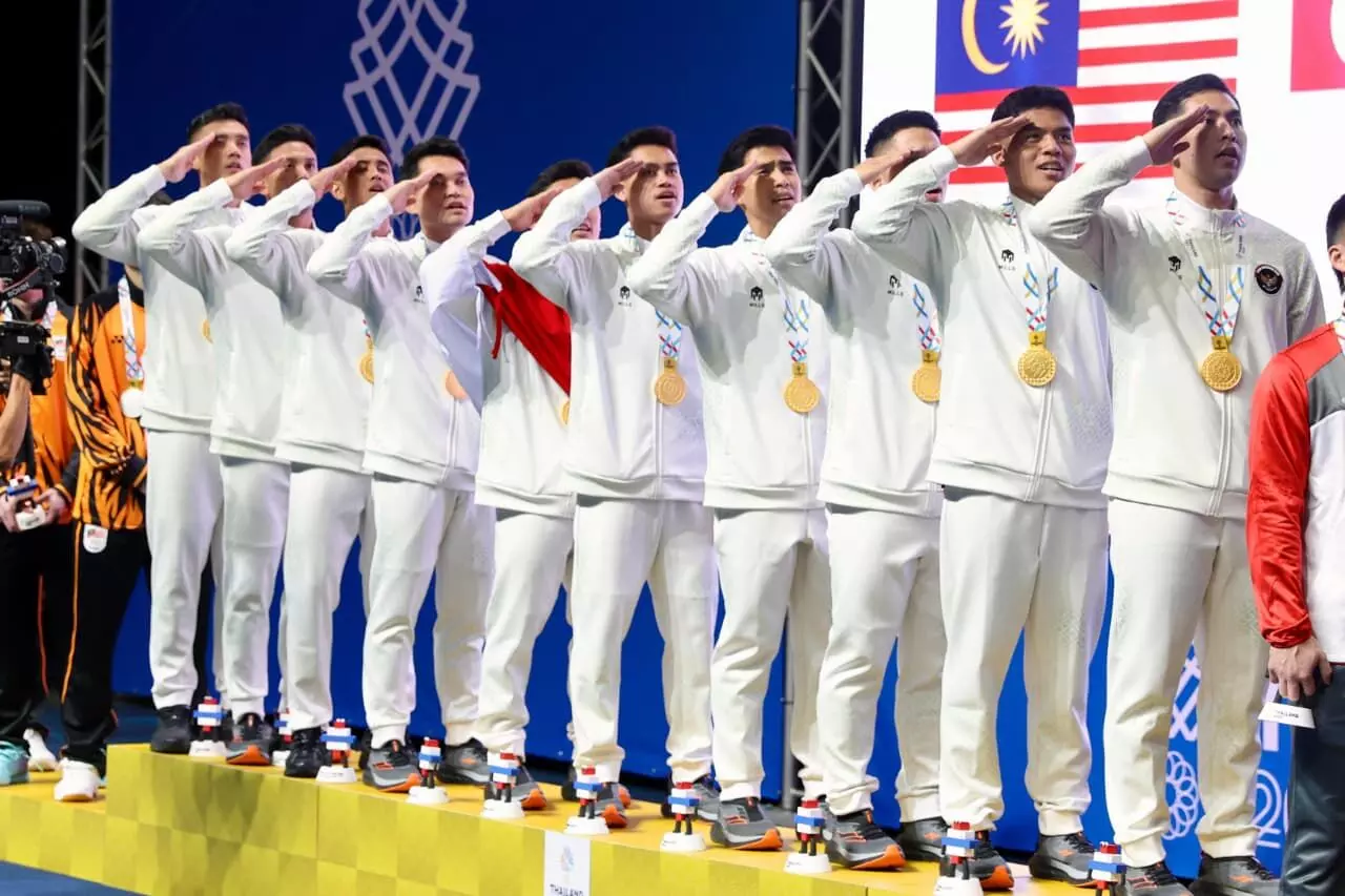 Tim bulutangkis beregu putra Indonesia sumbang medali emas SEA Games 2025 Tim bulutangkis beregu putra Indonesia sumbang medali emas SEA Games 2025