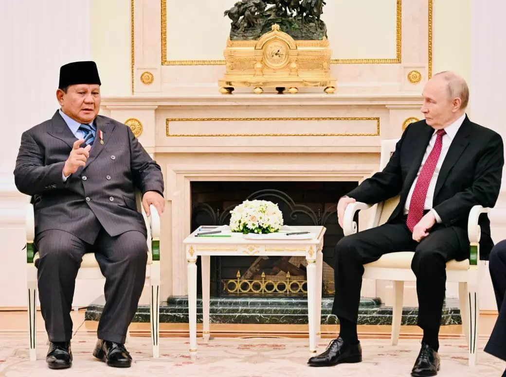 Pertemuan bilateral, Presiden Prabowo undang Putin ke Indonesia Pertemuan bilateral, Presiden Prabowo undang Putin ke Indonesia