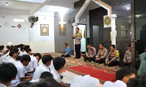 Goes To School, Kapolres Metro Depok berikan imbauan pada  siswa SMK Kesuma Bangsa Beji Depok
