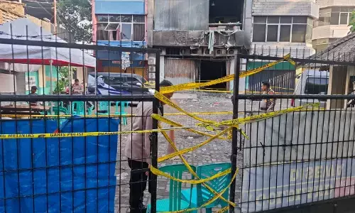 Polisi dalami kebakaran Terra Drone, 8 orang diperiksa sebagai saksi
