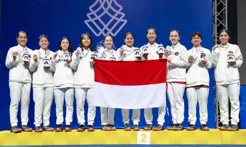 SEA Games 2025, Bulu tangkis putri Indonesia sumbang medali perak