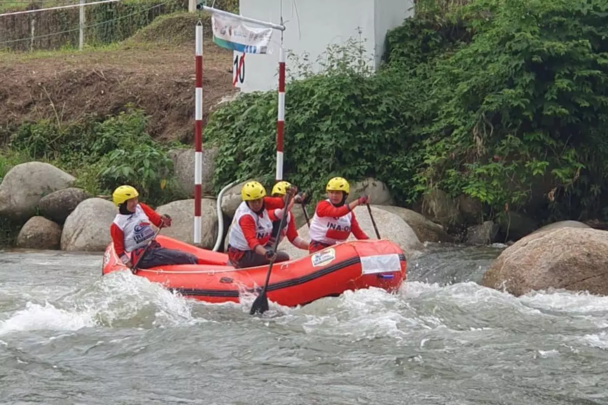 Indonesia raih peringkat dua di Kejuaraan Dunia Arung Jeram Indonesia raih peringkat dua di Kejuaraan Dunia Arung Jeram