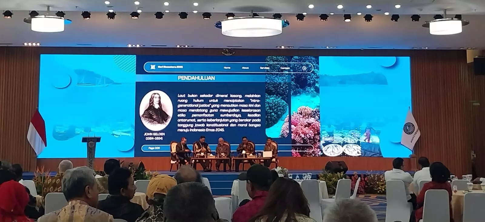 PWKP soroti tantangan tata kelola laut Indonesia PWKP soroti tantangan tata kelola laut Indonesia