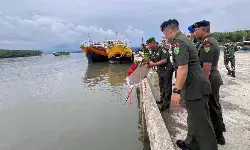 Kodim 1710/Mimika dan Satuan TNI AD di Timika gelar tabur bunga peringati Hari Juang TNI AD ke-80