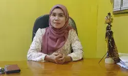 Ratusan hektare tanaman padi petani di Secanggang puso diterjang banjir