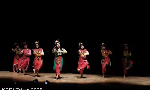 700 orang penonton padati drama musikal Grand Show Indonesia Week 2025 di APU, Beppu, Oita 700 orang penonton padati drama musikal Grand Show Indonesia Week 2025 di APU, Beppu, Oita