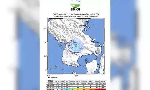 BMKG: Aktivitas sesar aktif sebabkan gempa di Kolaka Timur BMKG: Aktivitas sesar aktif sebabkan gempa di Kolaka Timur
