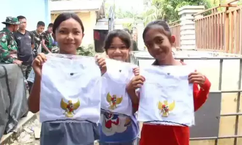 Sekretariat Kabinet distribusikan 18 ton bantuan ke Aceh, Sumbar, dan Sumut