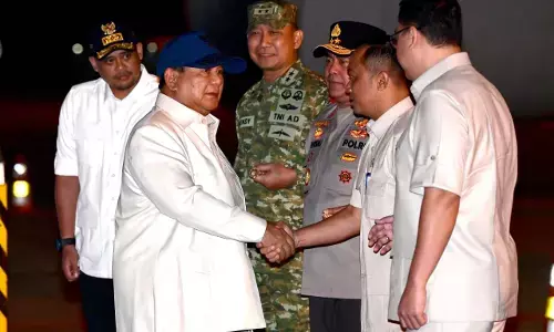 Tiba di tanah air, Presiden tinjau sejumlah wilayah terdampak bencana Sumatra