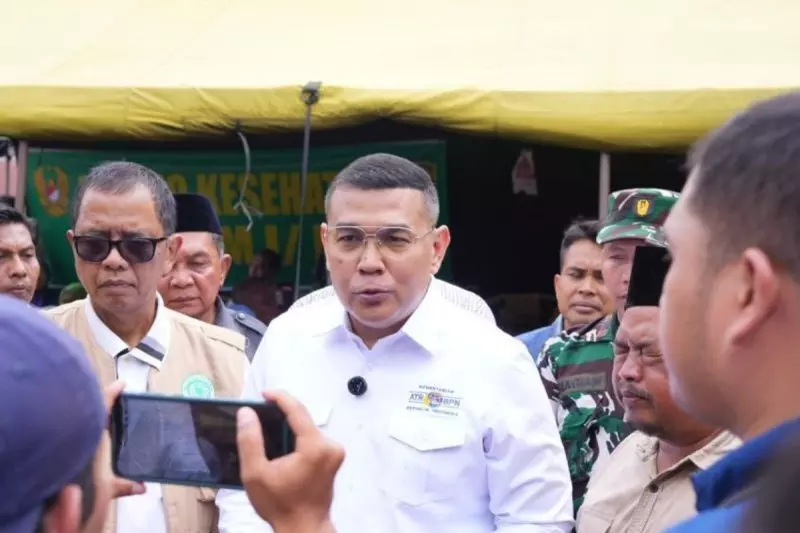 ATR: Penggantian sertipikat tanah rusak akibat bencana diproses cepat