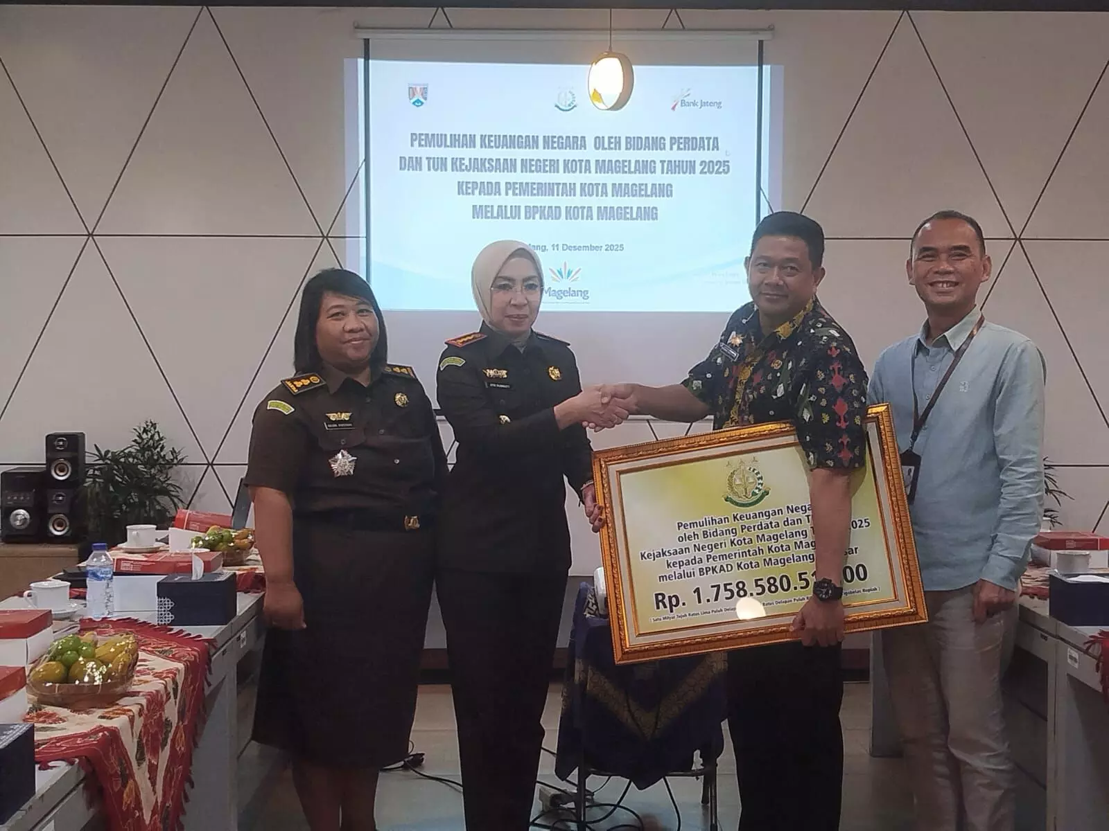 Sinergi Pemkot Magelang-Kejari berhasil pulihkan Rp1,75 miliar tunggakan pajak daerah