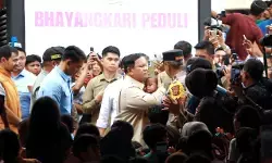 Kembali ke Aceh Tamiang, Presiden Prabowo pantau wilayah terdampak banjir