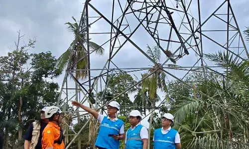 PLN kebut perbaikan jalur listrik Langsa-Pangkalan Brandan, pulihkan kelistrikan Aceh