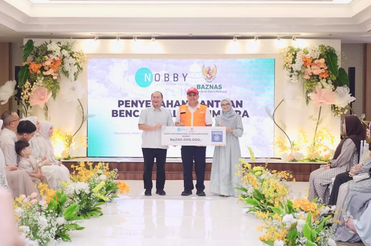 Nobby dan BAZNAS RI salurkan Rp250 juta untuk penyintas banjir Sumatera Nobby dan BAZNAS RI salurkan Rp250 juta untuk penyintas banjir Sumatera