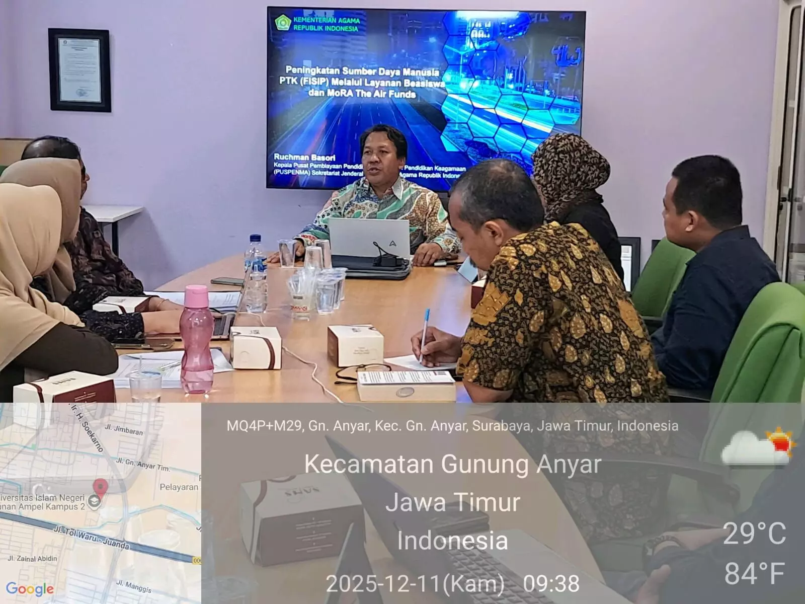 Kemenag di FISIP UIN Surabaya, budaya mutu bekal terbaik sambut Indonesia Emas 2045 Kemenag di FISIP UIN Surabaya, budaya mutu bekal terbaik sambut Indonesia Emas 2045