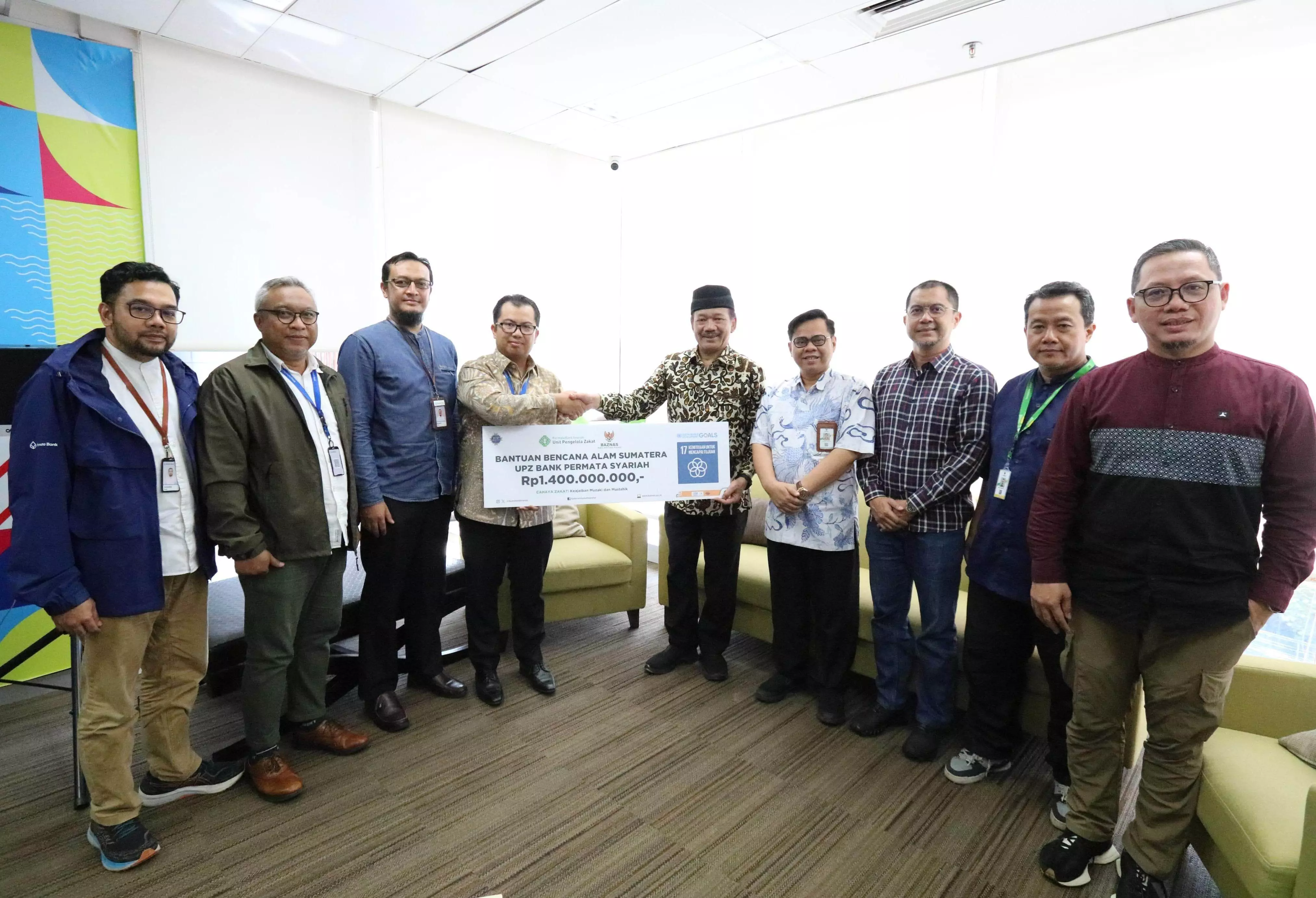 Bantu korban banjir Sumatera, pegawai dan UPZ BP BUMN salurkan donasi melalui BAZNAS RI Bantu korban banjir Sumatera, pegawai dan UPZ BP BUMN salurkan donasi melalui BAZNAS RI