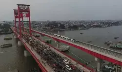 BMKG: Waspadai pasang sungai Musi