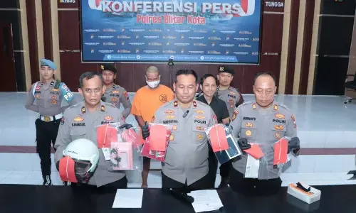 Polisi tangkap honorer pelaku pencurian perhiasan emas di Blitar Polisi tangkap honorer pelaku pencurian perhiasan emas di Blitar