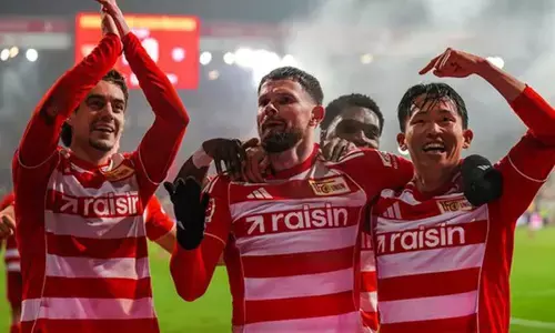 Union Berlin amankan kemenangan 3-1 atas RB Leipzig Union Berlin amankan kemenangan 3-1 atas RB Leipzig