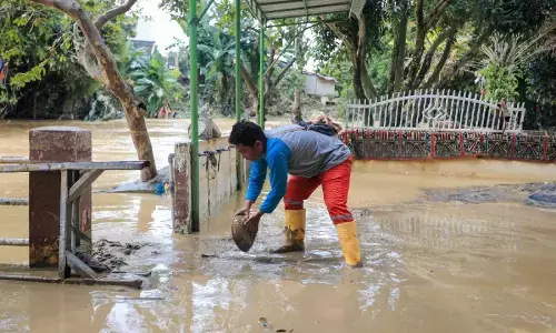 Pusdalops catat 704 luka dan 91 orang hilang akibat bencana Sumut