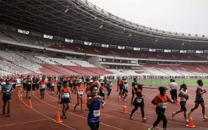 Ajang lari maraton internasional di Jakarta berkontribusi Rp85 miliar Ajang lari maraton internasional di Jakarta berkontribusi Rp85 miliar