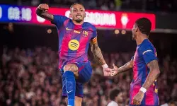 Dua gol Raphinha amankan kemenangan Barcelona atas Osasuna Dua gol Raphinha amankan kemenangan Barcelona atas Osasuna