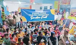 Posko Ceria Karang Taruna pulihkan psikososial anak terdampak bencana di Tapsel
