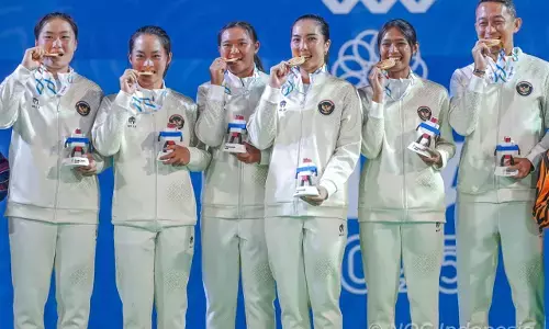 Cabor tenis beregu Indonesia sukses raih 2 emas di SEA Games Thailand 2025 Cabor tenis beregu Indonesia sukses raih 2 emas di SEA Games Thailand 2025