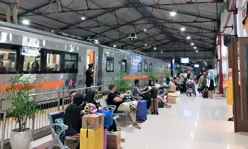 Daop 7 tambah satu rangkaian KA Brantas selama Natal-tahun baru