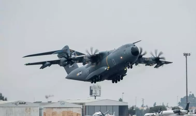 A400M ke dua milik TNI AU uji coba terbang di Spanyol