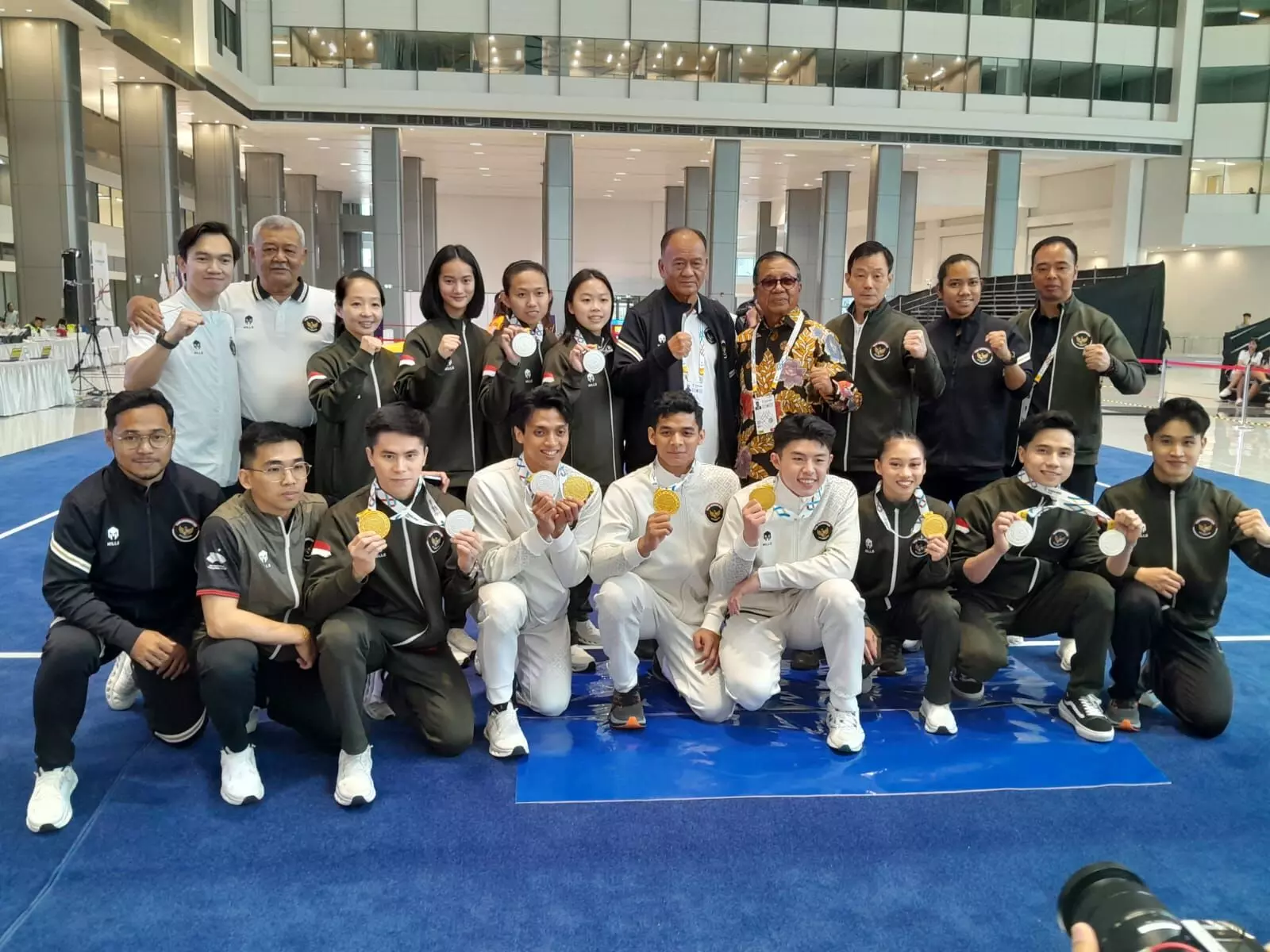 Tim Wushu Indonesia penuhi target, persembahkan 3 emas Sea Games 2025 Tim Wushu Indonesia penuhi target, persembahkan 3 emas Sea Games 2025