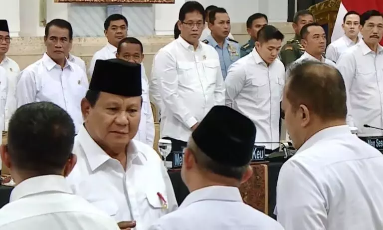 Prabowo rencana tinjau daerah terdampak bencana seminggu sekali Prabowo rencana tinjau daerah terdampak bencana seminggu sekali