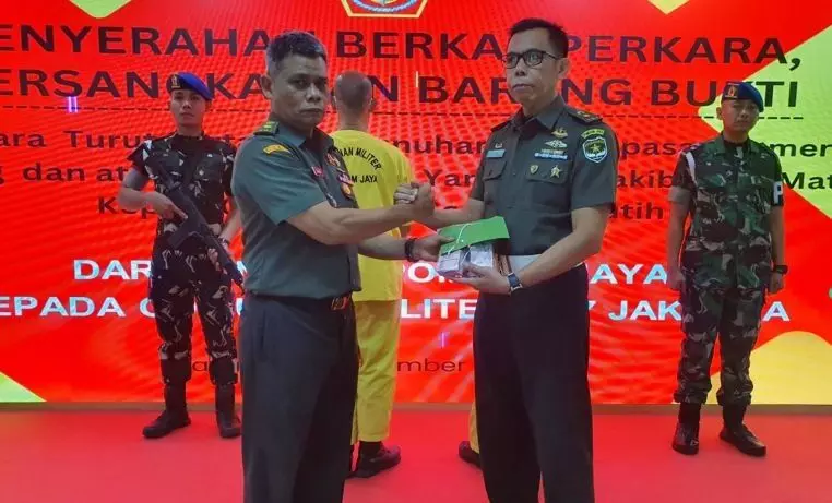 Pomdam Jaya serahkan berkas pembunuhan kacab bank ke Oditur Militer Pomdam Jaya serahkan berkas pembunuhan kacab bank ke Oditur Militer