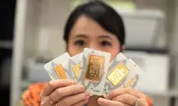 Harga emas Antam stabil di angka Rp2,464 juta per gram pada Selasa ini Harga emas Antam stabil di angka Rp2,464 juta per gram pada Selasa ini