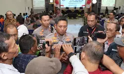 318 personil dan 5 pos sembut mudik liburan Nataru di Polres Malang